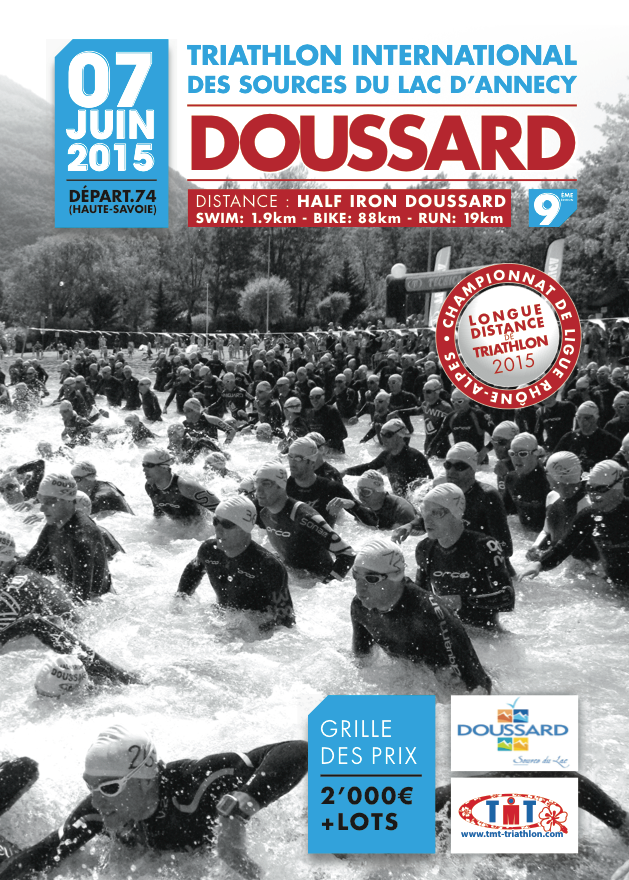 Dossard pour Half Iron Doussard