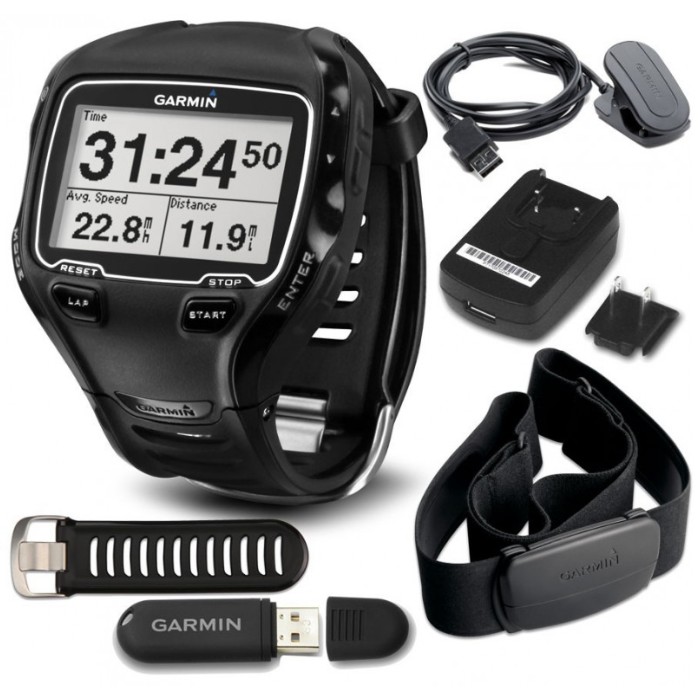 Vends GARMIN 910XT + Cardio